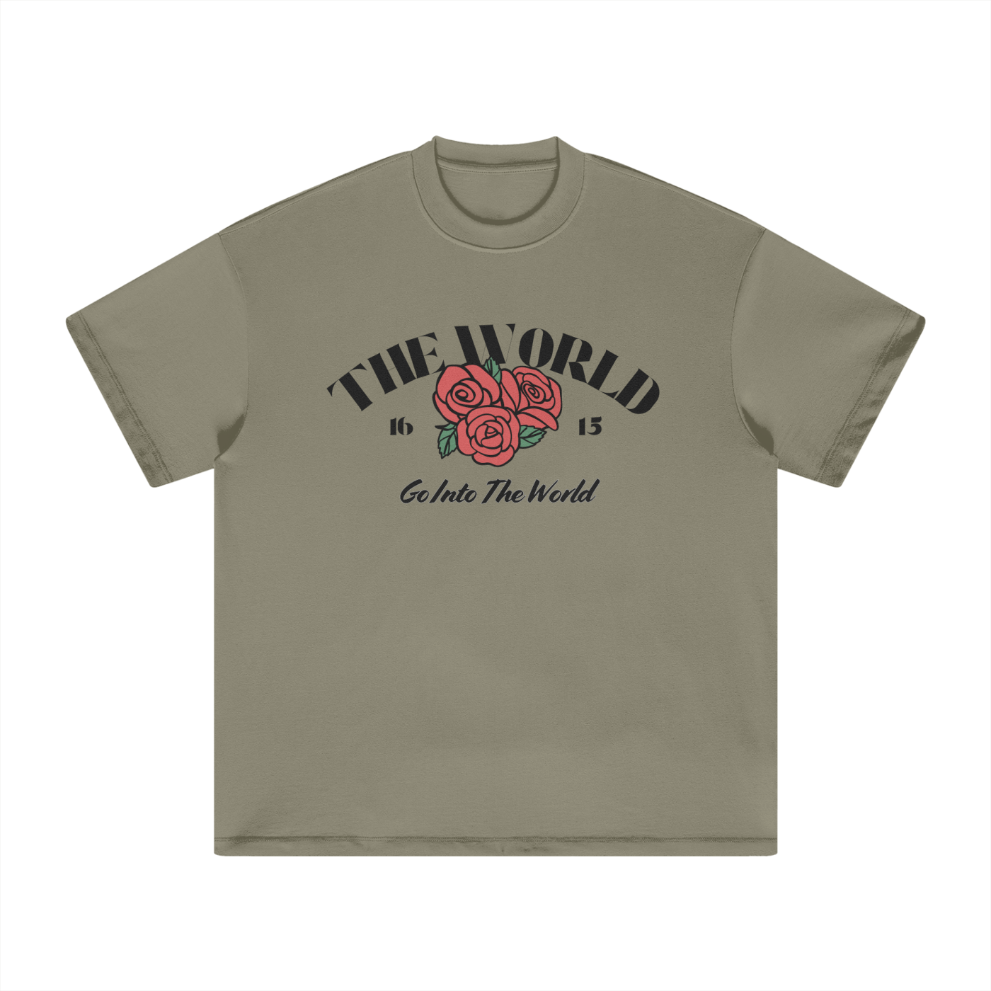ROSE WORLD TEE (LIGHT COLORWAY)