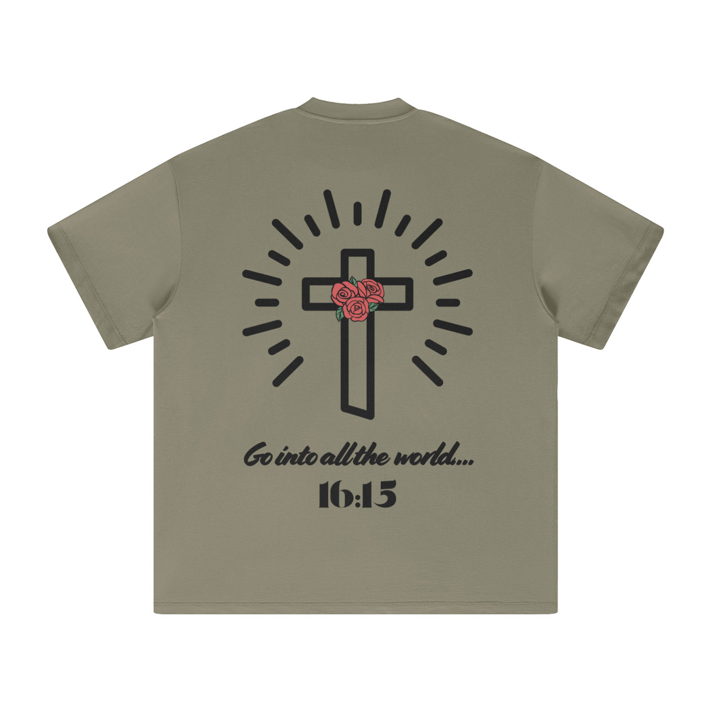 ROSE WORLD TEE (LIGHT COLORWAY)