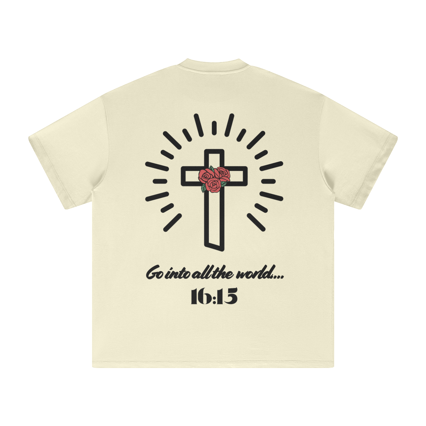 ROSE WORLD TEE (LIGHT COLORWAY)