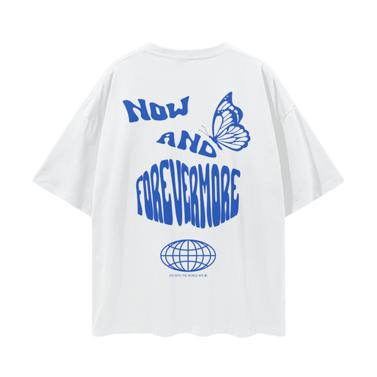 GOD'S WATCHING TEE (BLUE COLORWAY)