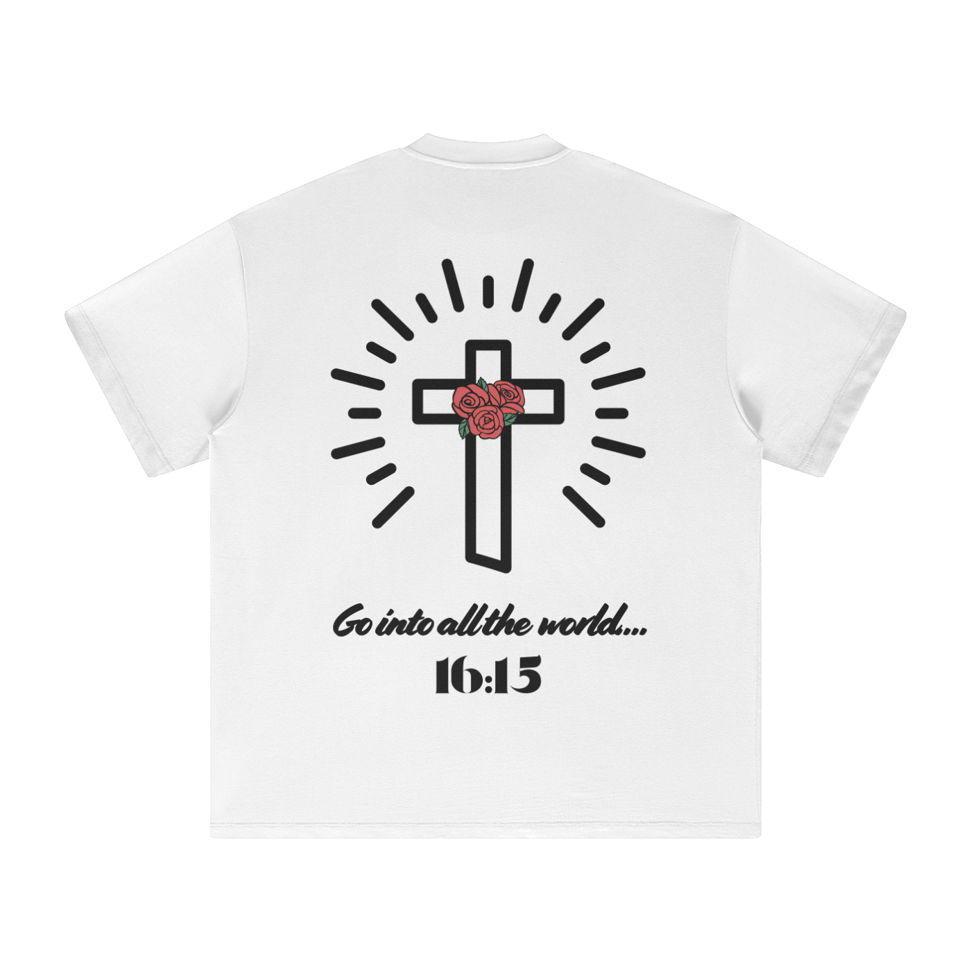 ROSE WORLD TEE (LIGHT COLORWAY)