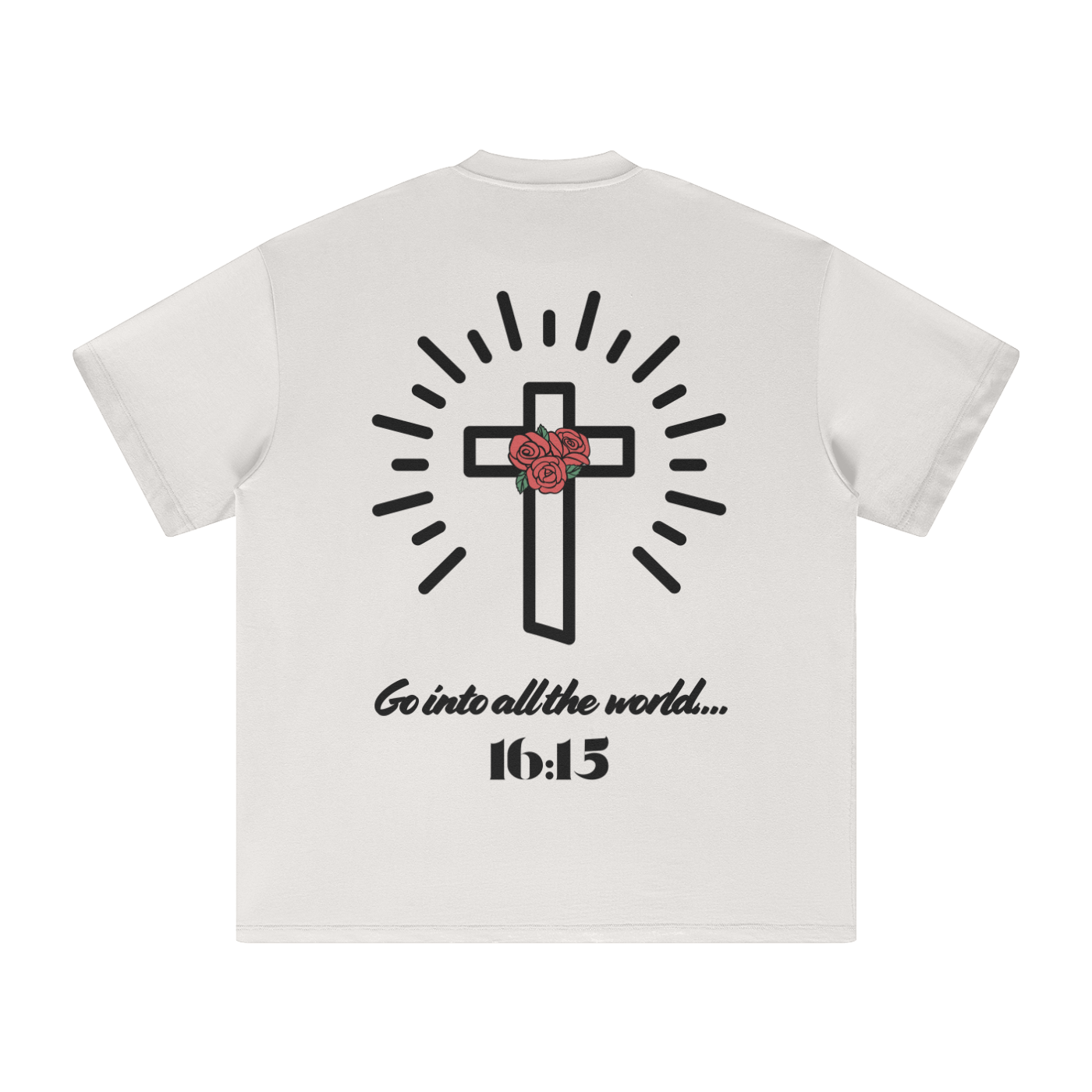 ROSE WORLD TEE (LIGHT COLORWAY)