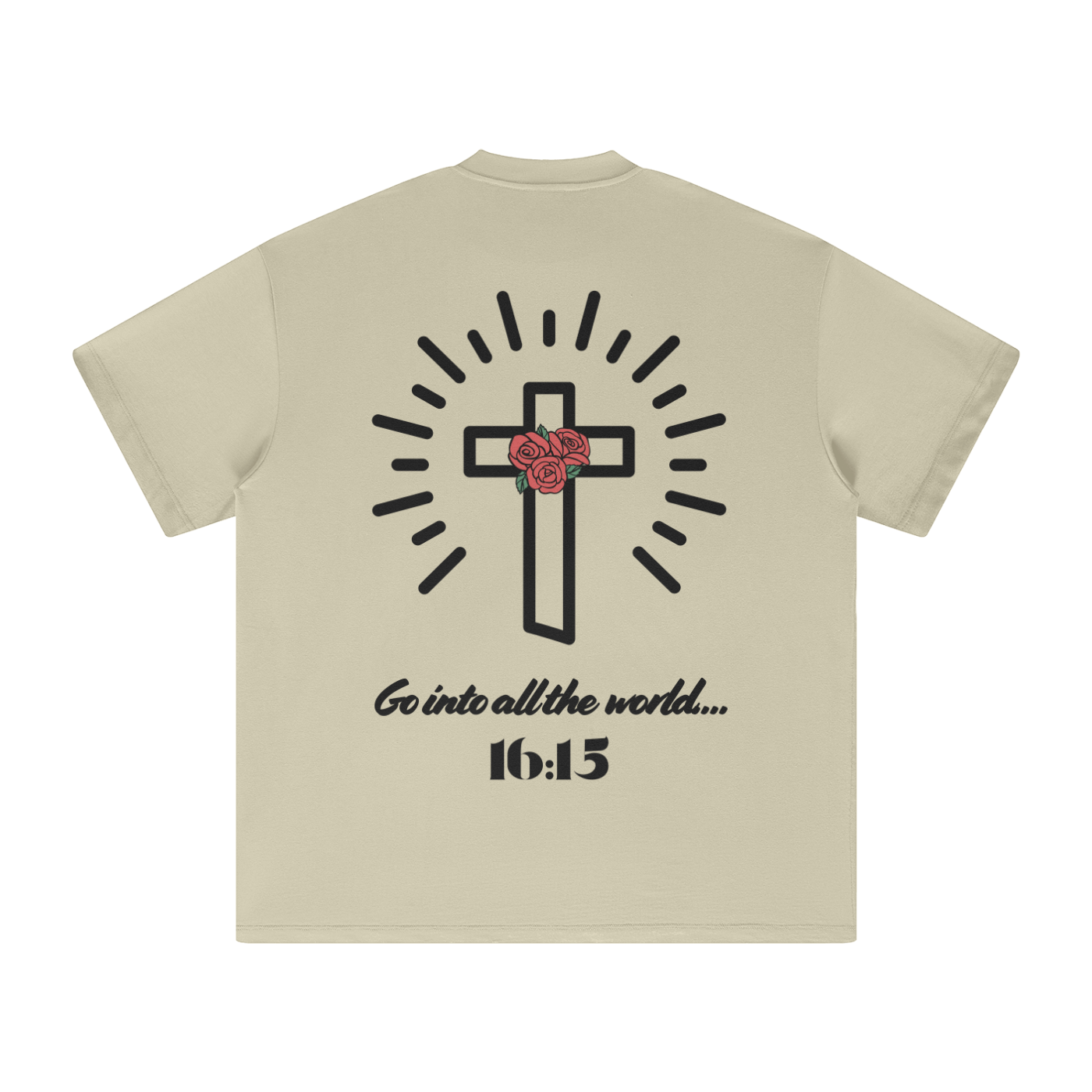 ROSE WORLD TEE (LIGHT COLORWAY)