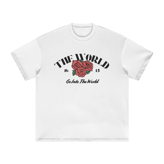 ROSE WORLD TEE (LIGHT COLORWAY)