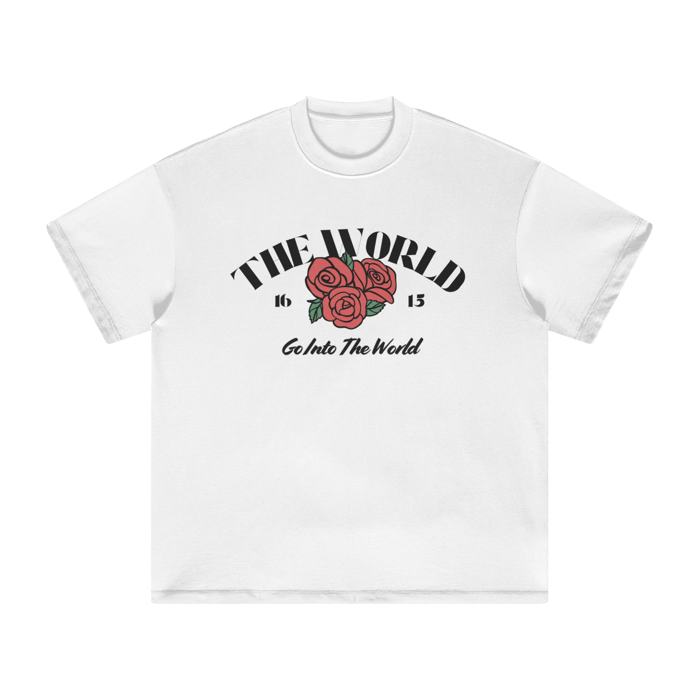 ROSE WORLD TEE (LIGHT COLORWAY)