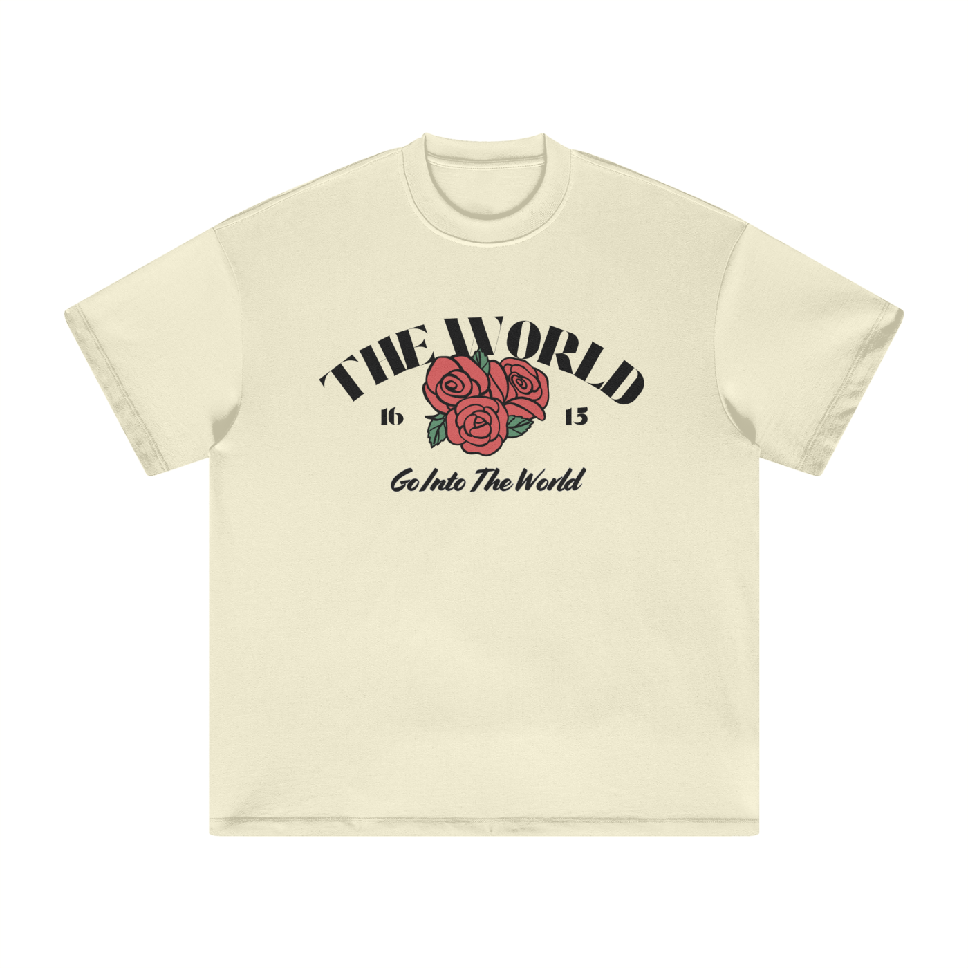 ROSE WORLD TEE (LIGHT COLORWAY)