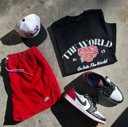 ROSE WORLD TEE (DARK COLORWAY)