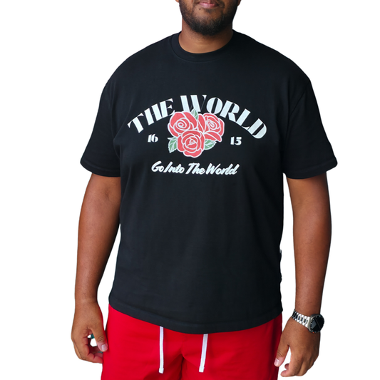 ROSE WORLD TEE (DARK COLORWAY)