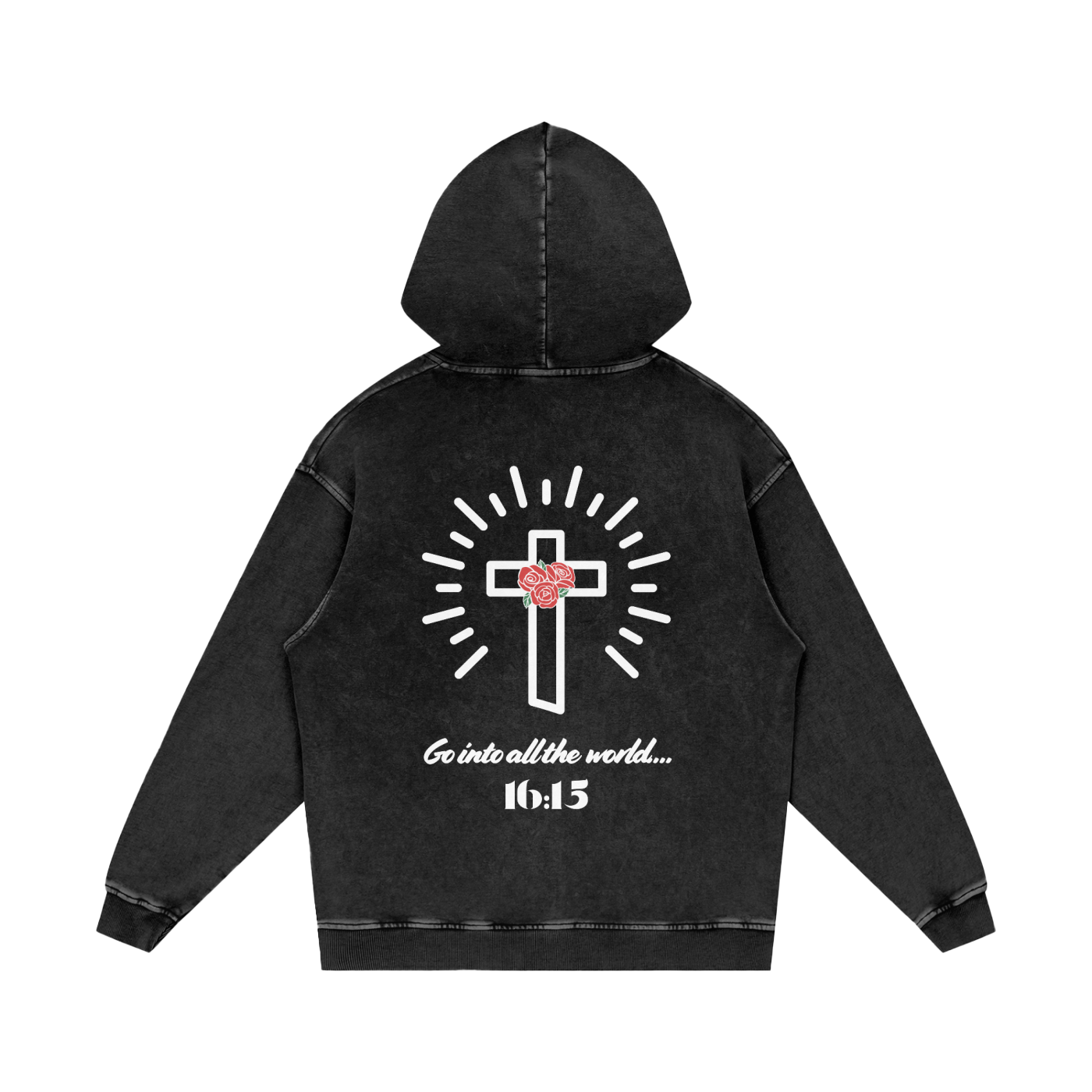 ROSE WORLD VINTAGE HOODIE