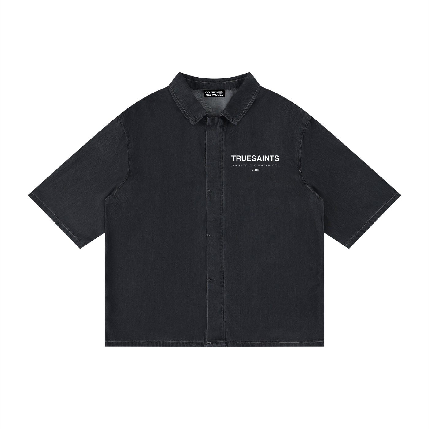 TRUE SAINTS BUTTON UP