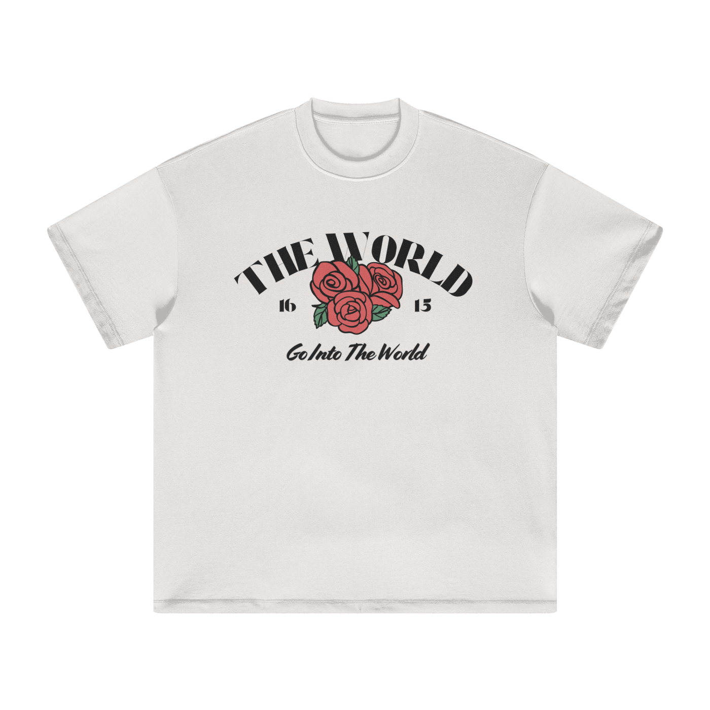 ROSE WORLD TEE (LIGHT COLORWAY)