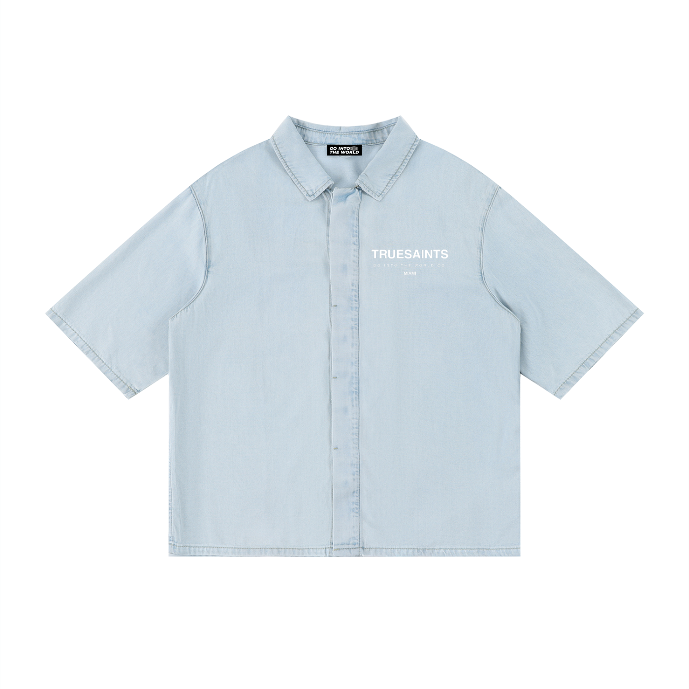 TRUE SAINTS BUTTON UP