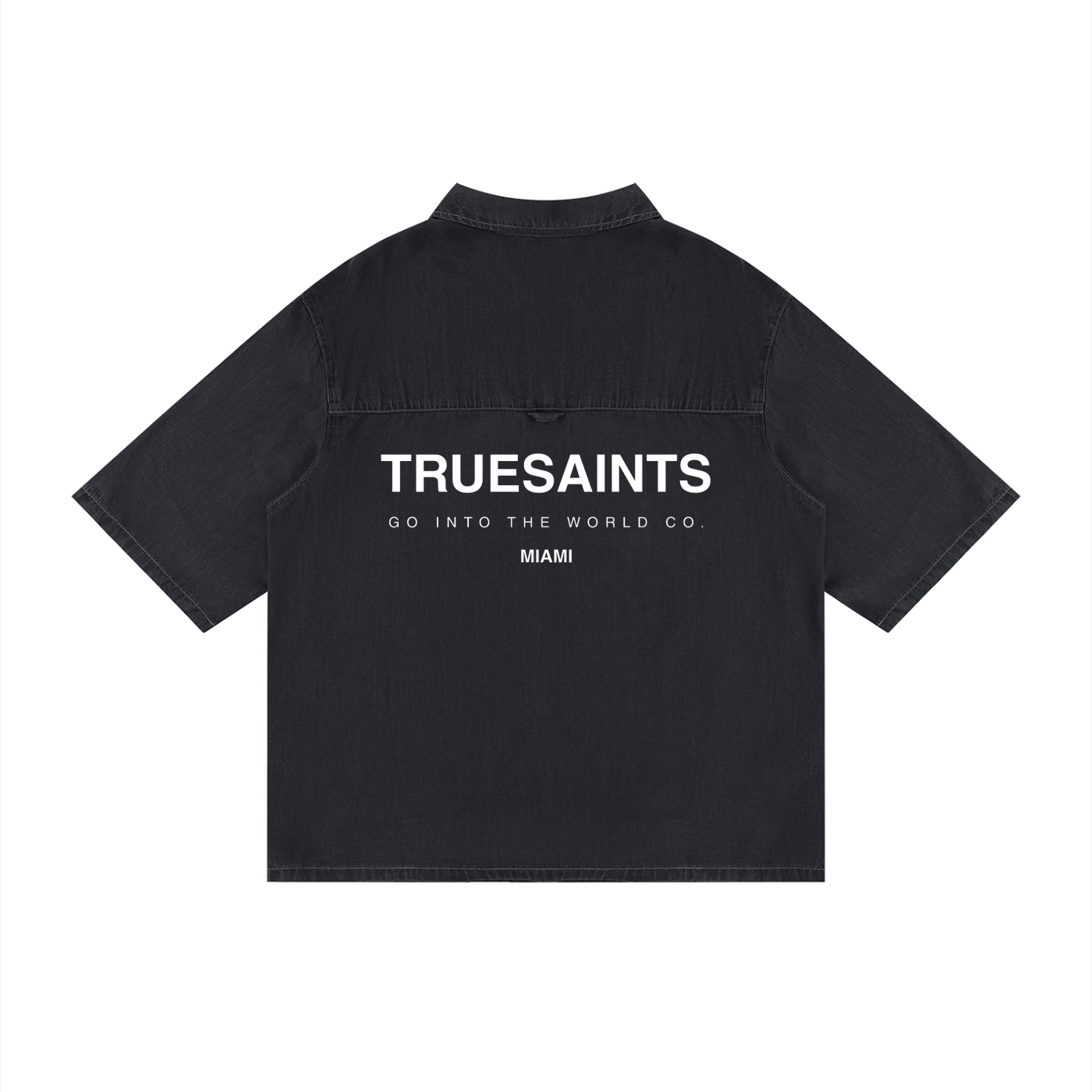 TRUE SAINTS BUTTON UP