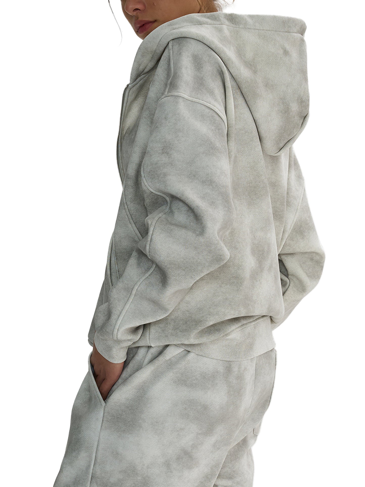 ESSENTIAL CLOUD ZIP HOODIE