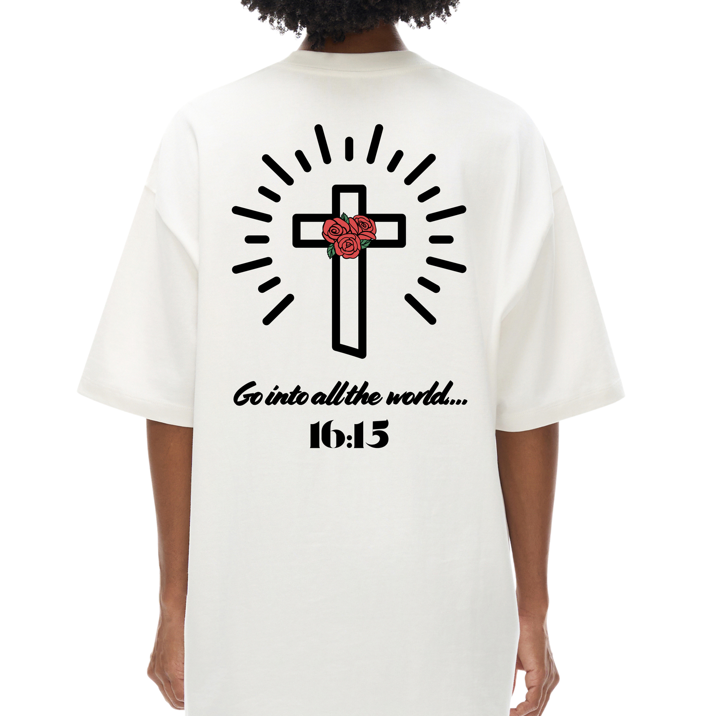 ROSE WORLD TEE (LIGHT COLORWAY)